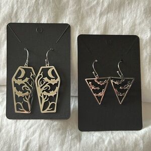Bat earring set